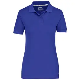 Ladies Crest Golf Shirt Blue